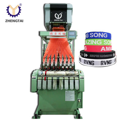 calidad Zhengtai elastic and non-elastic webbing jacquard fabric weaving machines jacquard loom machine fabric jacquard narrow band making machine fábrica