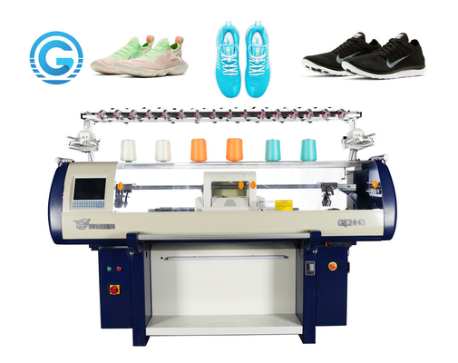 el tejer superior de la máquina para hacer punto de los zapatos del empeine del telar jacquar
